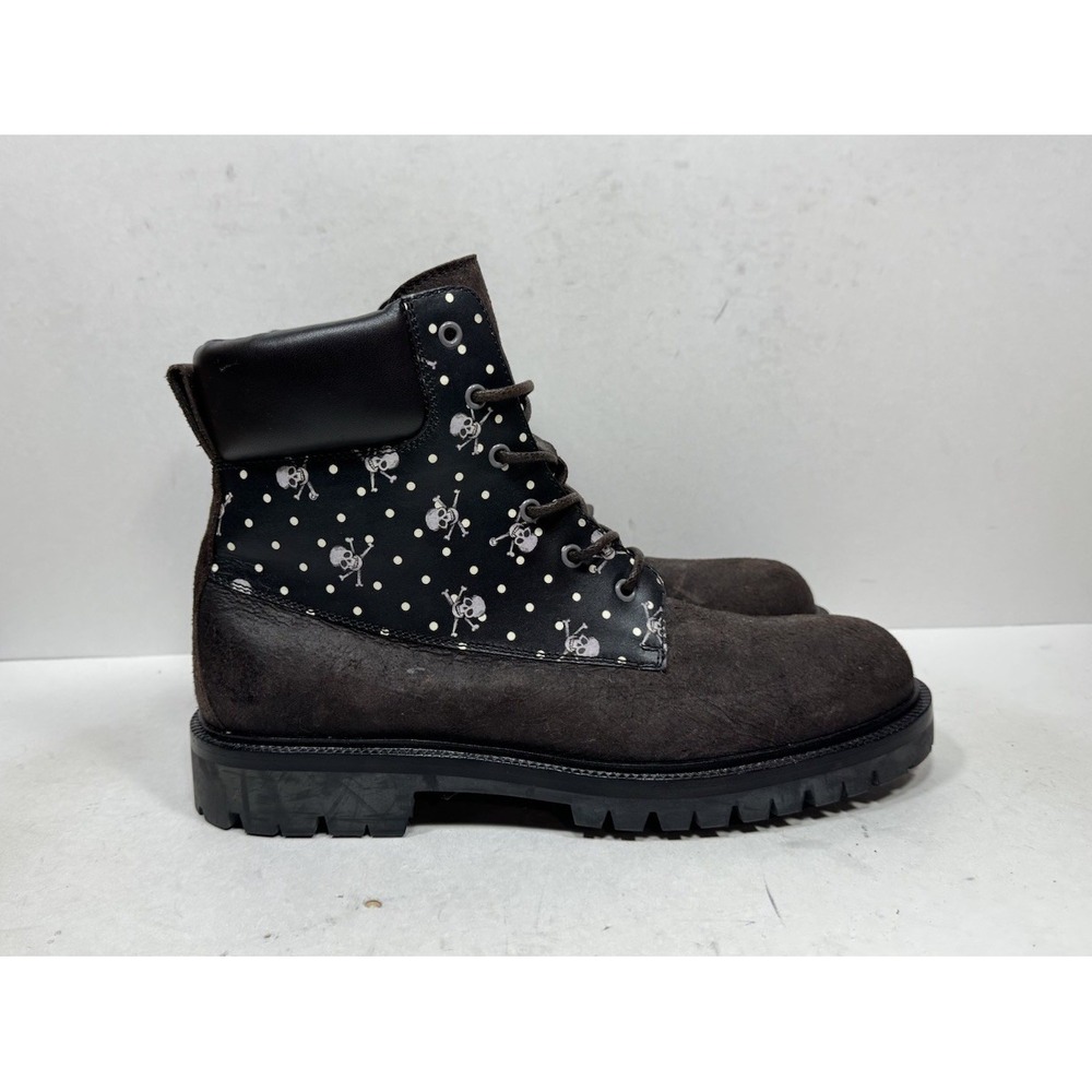 Dolce & Gabbana Skull And Crossbones Combat Boots Men's Size 11 US / 11UK 6969